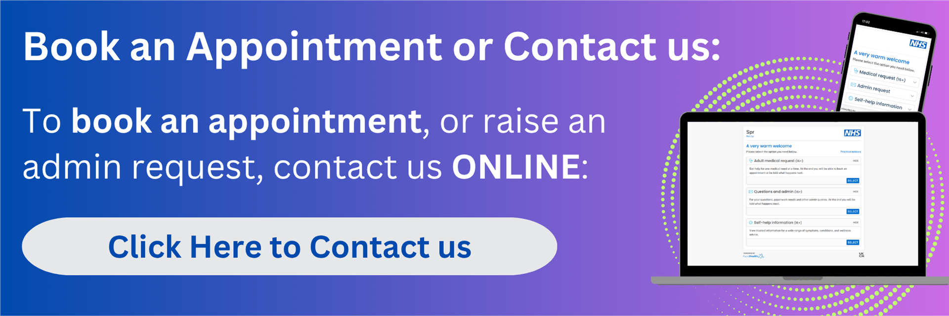 contact us